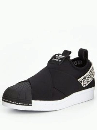 Adidas Originals Superstar Slip On - Black Adidas Originals Superstar Slip On - Black